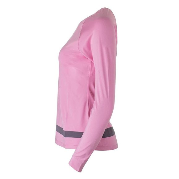 Fila Women's Smashing Long Sleeve Top Prism Pink - Picture 3 of 5
